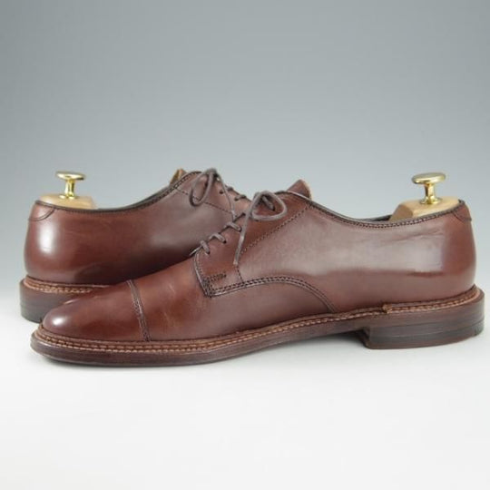 極美品★オールデン 8D【★(米)The Shoe Mart別注/クロムエクセルレザー】D7518F/ストレートチップ/茶/メンズ/Alden★i177