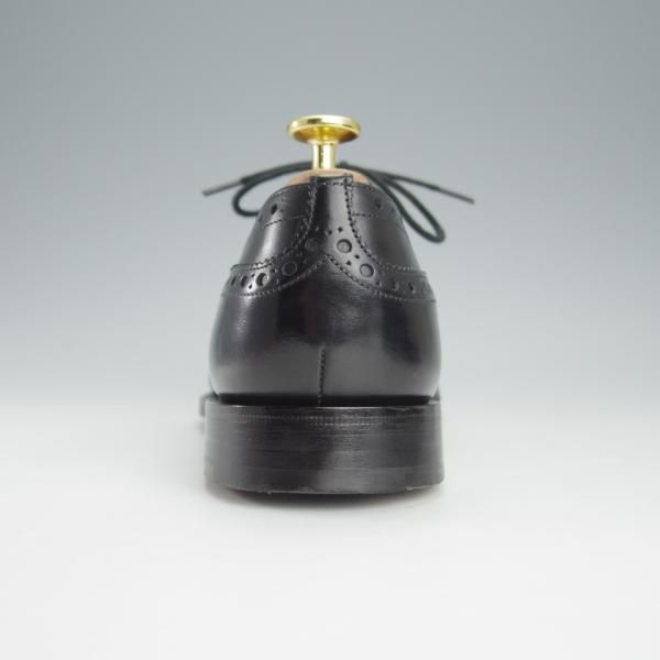 極美品★チャーチ 50F/UK5【定価￥144,100-★ディプロマット/DIPLOMAT】173ラスト/セミブローグ/カーフ/黒/メンズ/Church's★i178