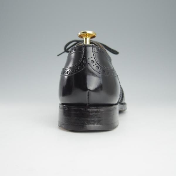 美品★チャーチ 70F/UK7【現行定価￥155,100-★チェットウィンド/CHETWYND】173ラスト/フルブローグ/カーフ/黒/メンズ/Church's★i179