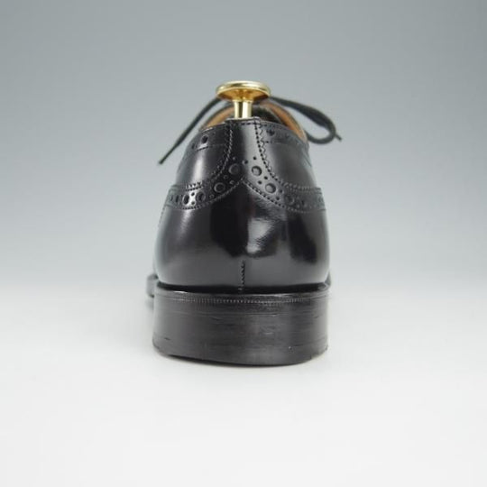 美品★チャーチ 70F/UK7【現行定価￥155,100-★チェットウィンド/CHETWYND】173ラスト/フルブローグ/カーフ/黒/メンズ/Church's★i179