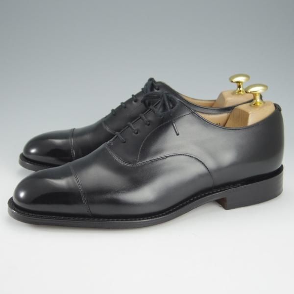 極美品★チャーチ 50F/UK5【定価￥155,100-★コンサル/CONSUL】173ラスト/ストレートチップ/カーフ/黒/メンズ/Church's★i180