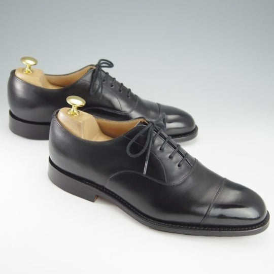 極美品★チャーチ 50F/UK5【定価￥155,100-★コンサル/CONSUL】173ラスト/ストレートチップ/カーフ/黒/メンズ/Church's★i180