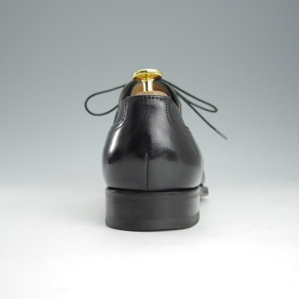 極上★(伊)サントーニ SIZE 4.5【上級★グッドイヤーウェルテッド製法/13177】ストレートチップ/カーフ/黒/メンズ/Santoni★i184