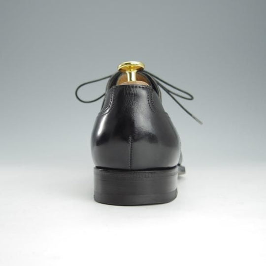 極上★(伊)サントーニ SIZE 4.5【上級★グッドイヤーウェルテッド製法/13177】ストレートチップ/カーフ/黒/メンズ/Santoni★i184