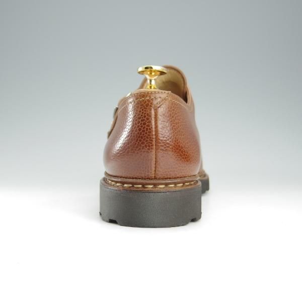 ほぼ試着程度★パラブーツ SIZE 8.5【現行定価￥74,800-★ウィリアム/WILLIAM】ダブルモンク/シボ革/MARRON/マロン/茶/Paraboot★i185