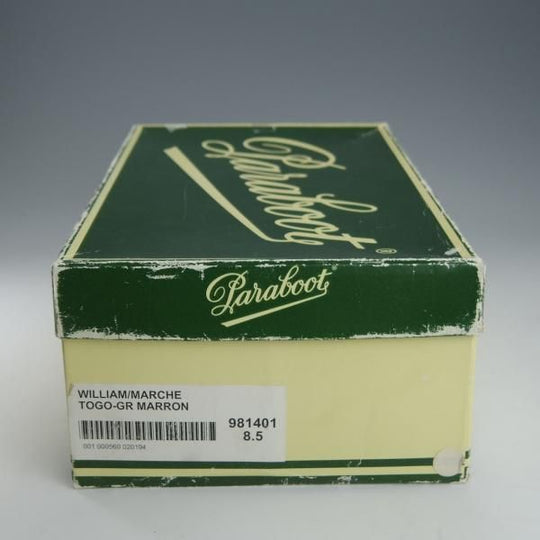 ほぼ試着程度★パラブーツ SIZE 8.5【現行定価￥74,800-★ウィリアム/WILLIAM】ダブルモンク/シボ革/MARRON/マロン/茶/Paraboot★i185