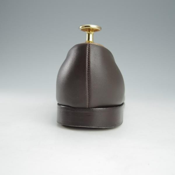 極美品★トリッカーズ SIZE 7【定価￥50,600-★ルームシューズ/STIRLING】スターリン/スリッポン/カーフ/濃茶/メンズ/Tricker's★i189
