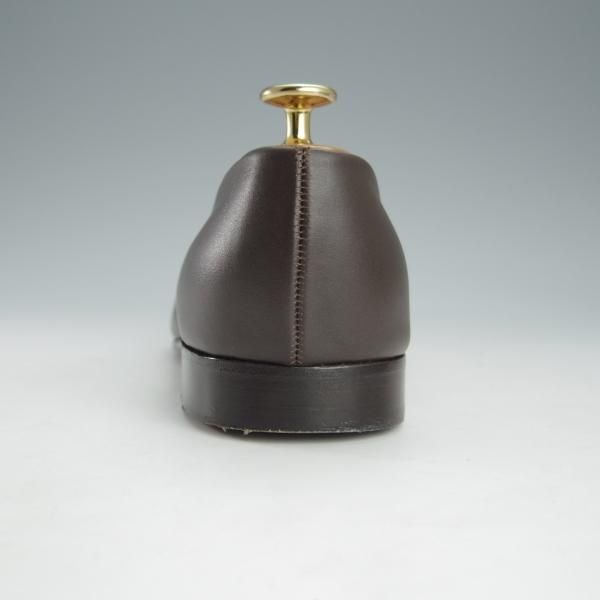 極美品★トリッカーズ SIZE 7【定価￥50,600-★ルームシューズ/STIRLING】スターリン/スリッポン/カーフ/濃茶/メンズ/Tricker's★i189