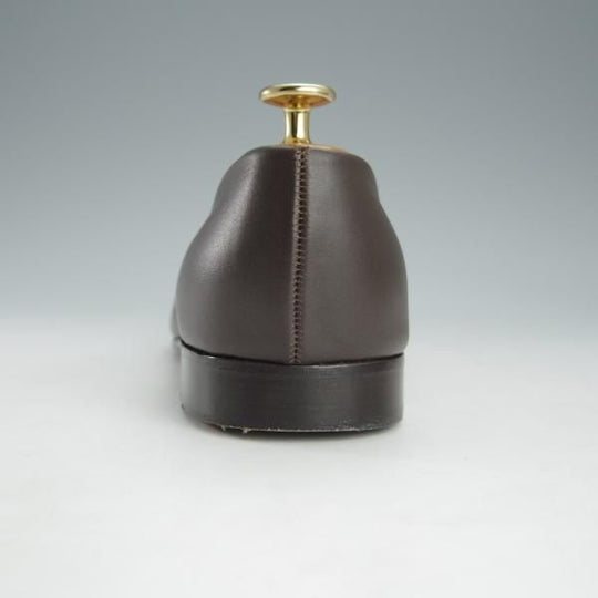 極美品★トリッカーズ SIZE 7【定価￥50,600-★ルームシューズ/STIRLING】スターリン/スリッポン/カーフ/濃茶/メンズ/Tricker's★i189