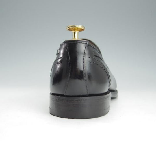 極上★(英)チーニー 6F【定価￥78,100-★HARRY/ハリー/214ラスト】タッセルローファー/カーフ/黒/メンズ/CHEANEY★i191