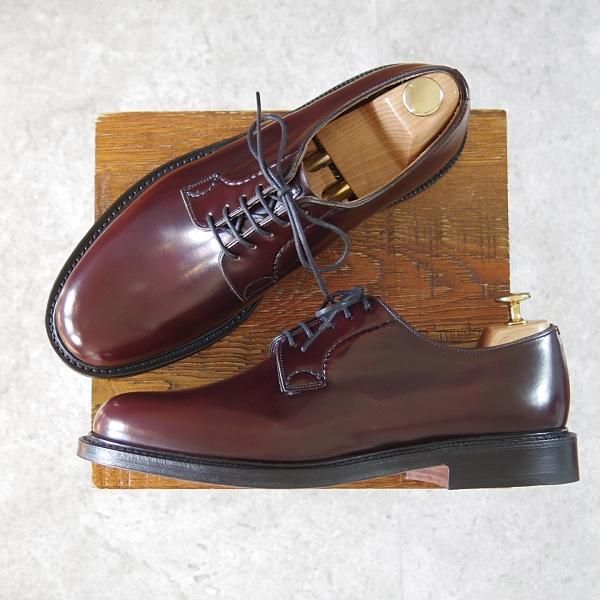 未使用★チャーチ 75G/UK7.5【定価￥144,100-★シャノン/SHANNON】5都市ロゴ/103ラスト/プレーントゥ/赤茶/メンズ/Church's★i193