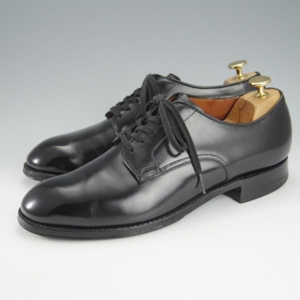 極上★オールデン 8C【貴重★(米)MOULDED SHOE別注/モディファイドラスト】53517/プレーントゥ/カーフ/黒/メンズ/Alden★i194