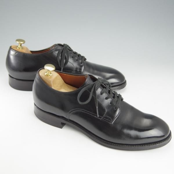 極上★オールデン 8C【貴重★(米)MOULDED SHOE別注/モディファイドラスト】53517/プレーントゥ/カーフ/黒/メンズ/Alden★i194