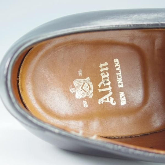 極上★オールデン 8C【貴重★(米)MOULDED SHOE別注/モディファイドラスト】53517/プレーントゥ/カーフ/黒/メンズ/Alden★i194