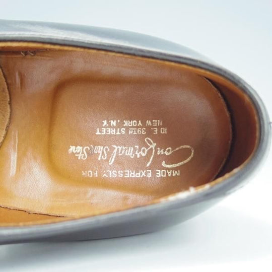 極上★オールデン 8C【貴重★(米)MOULDED SHOE別注/モディファイドラスト】53517/プレーントゥ/カーフ/黒/メンズ/Alden★i194