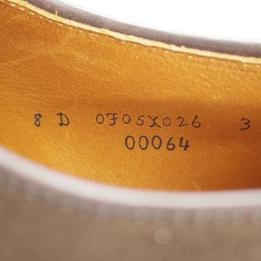 未使用★オールデン 8D【貴重★ブルックスブラザーズ別注/00064】ストレートチップ/スエード/濃茶/メンズ/BROOKS BROTHERS/Alden★i198