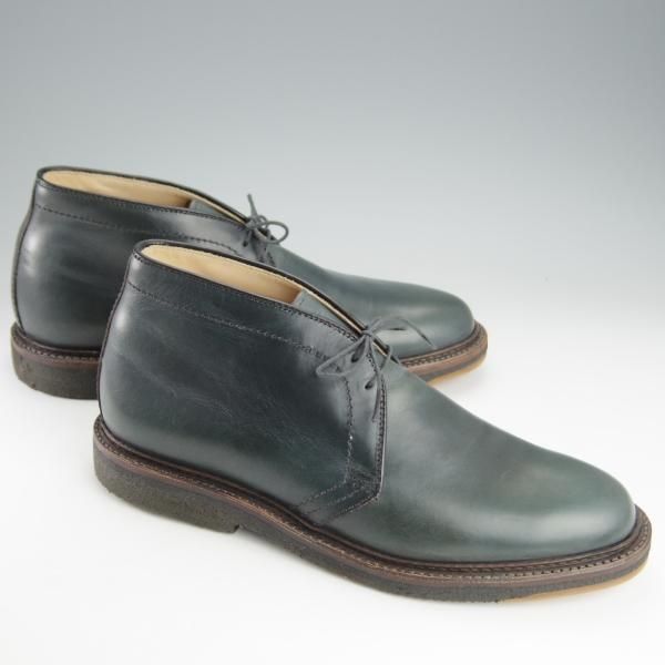 未使用★オールデン 9.5D【クロムエクセルレザー仕様★バリーラスト/13798】チャッカブーツ/紺/メンズ/Alden★i201
