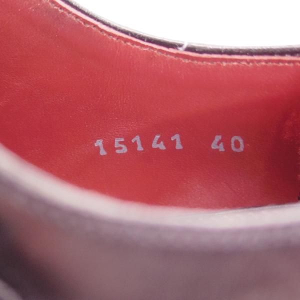 極美品★(スペイン製)マグナーニ SIZE 40【定価￥80,300-★オパンケ/ボロネーゼ製法】15141/サイドモンク/黒/MAGNANNI★i202