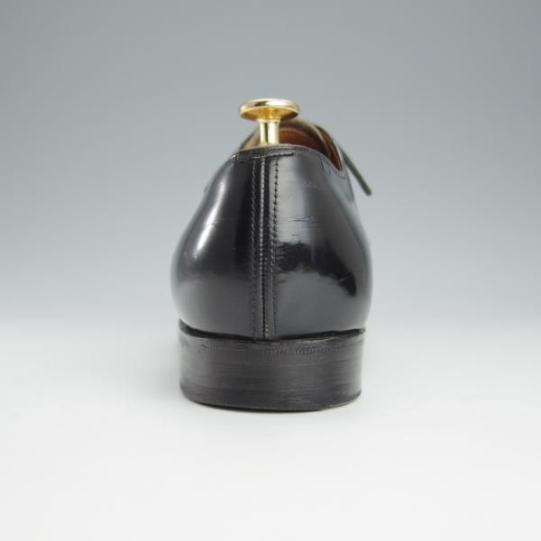 ★チャーチ 75F/UK7.5【旧チャーチ★ブックバインダーカーフ/3都市ロゴ】84ラスト/Barcroft/パンチドキャップトゥ/黒/Church's★i203