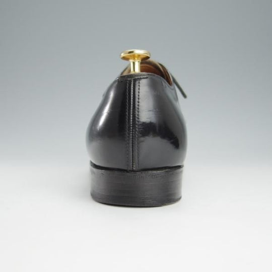 ★チャーチ 75F/UK7.5【旧チャーチ★ブックバインダーカーフ/3都市ロゴ】84ラスト/Barcroft/パンチドキャップトゥ/黒/Church's★i203