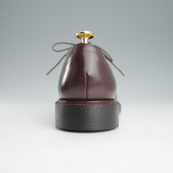 未使用★宮城興業 UK6.5程度【パターンオーダー品★MD-12/伝兵衛/ZERBINOネーム】モンキー/ダービーシューズ/濃茶/MIYAGI KOGYO★i206