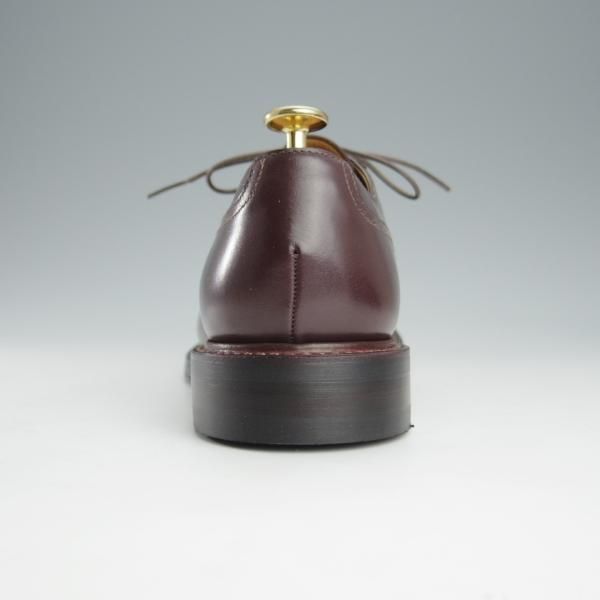 未使用★宮城興業 UK6.5程度【パターンオーダー品★MD-12/伝兵衛/ZERBINOネーム】モンキー/ダービーシューズ/濃茶/MIYAGI KOGYO★i206