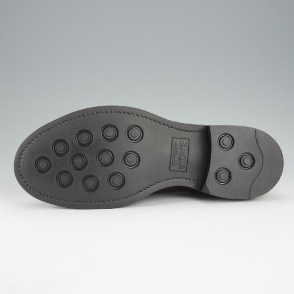 未使用★宮城興業 UK6.5程度【パターンオーダー品★MD-12/伝兵衛/ZERBINOネーム】モンキー/ダービーシューズ/濃茶/MIYAGI KOGYO★i206