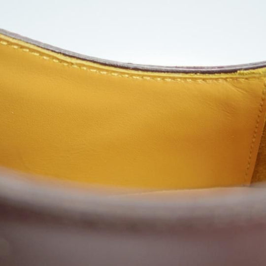 未使用★宮城興業 UK6.5程度【パターンオーダー品★MD-12/伝兵衛/ZERBINOネーム】モンキー/ダービーシューズ/濃茶/MIYAGI KOGYO★i206