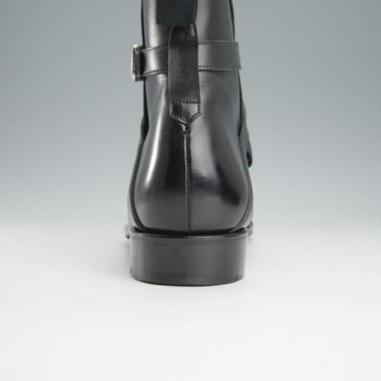 美品★(スペイン製)CARMINA/カルミナ SIZE 7【定価￥83,600-★ジョッパーブーツ/80153】DEIAラスト/カーフ/黒/メンズ★i207