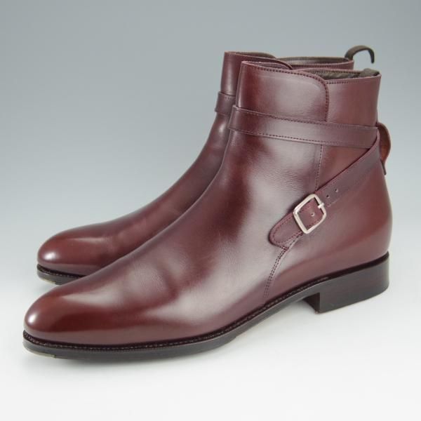 極美品★(スペイン製)CARMINA/カルミナ SIZE 7【定価￥83,600-★ジョッパーブーツ/80106】ALCUDIAラスト/ボックスカーフ/赤茶★i208