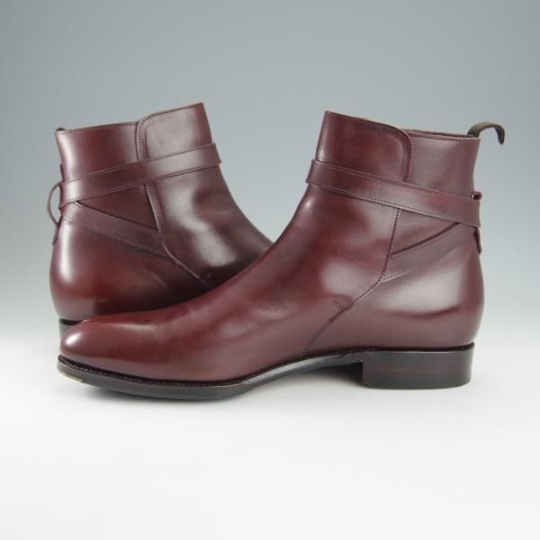 極美品★(スペイン製)CARMINA/カルミナ SIZE 7【定価￥83,600-★ジョッパーブーツ/80106】ALCUDIAラスト/ボックスカーフ/赤茶★i208