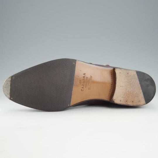 極美品★(スペイン製)CARMINA/カルミナ SIZE 7【定価￥83,600-★ジョッパーブーツ/80106】ALCUDIAラスト/ボックスカーフ/赤茶★i208