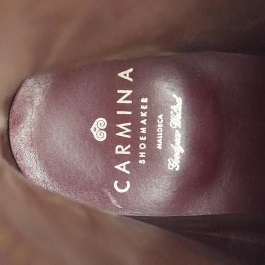 極美品★(スペイン製)CARMINA/カルミナ SIZE 7【定価￥83,600-★ジョッパーブーツ/80106】ALCUDIAラスト/ボックスカーフ/赤茶★i208