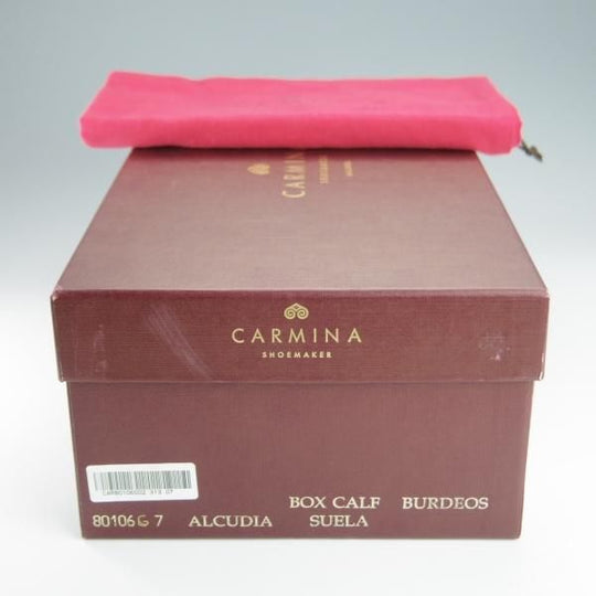 極美品★(スペイン製)CARMINA/カルミナ SIZE 7【定価￥83,600-★ジョッパーブーツ/80106】ALCUDIAラスト/ボックスカーフ/赤茶★i208