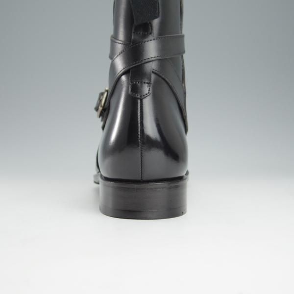 極美品★(スペイン製)CARMINA/カルミナ SIZE 7【定価￥83,600-★ジョッパーブーツ/80106】DEIAラスト/ボックスカーフ/黒/メンズ★i209