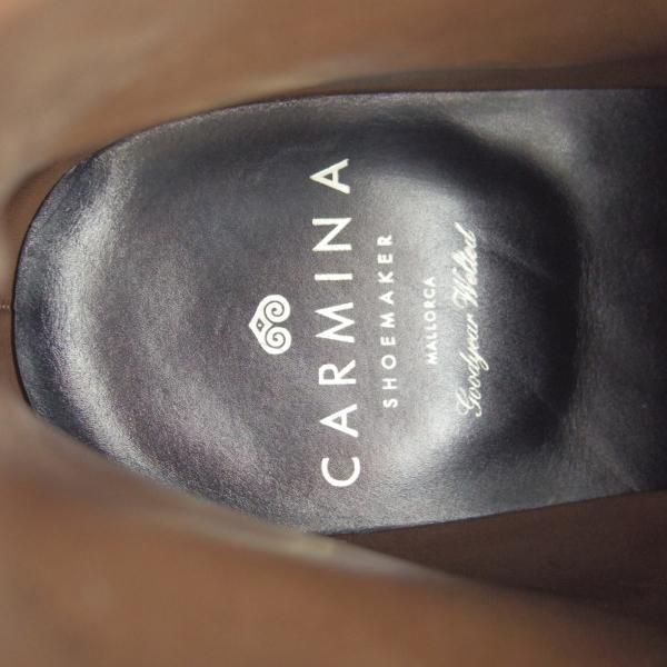 極美品★(スペイン製)CARMINA/カルミナ SIZE 7【定価￥83,600-★ジョッパーブーツ/80106】DEIAラスト/ボックスカーフ/黒/メンズ★i209