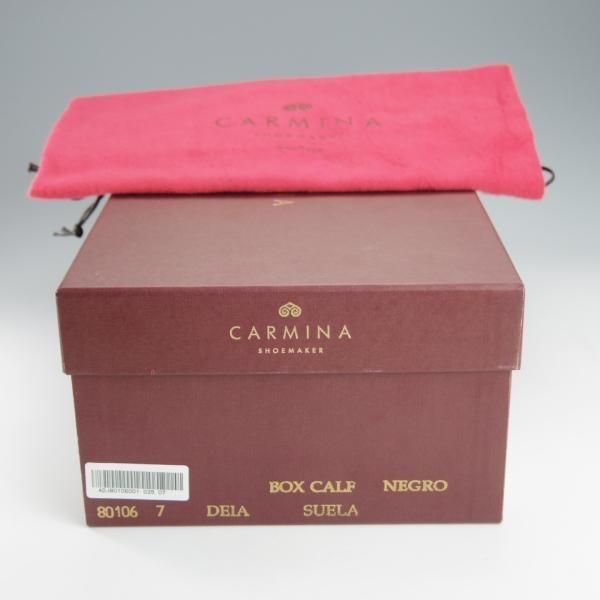 極美品★(スペイン製)CARMINA/カルミナ SIZE 7【定価￥83,600-★ジョッパーブーツ/80106】DEIAラスト/ボックスカーフ/黒/メンズ★i209
