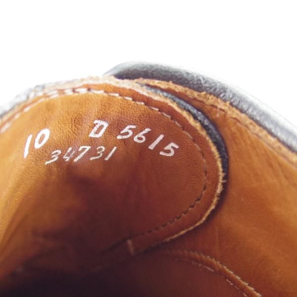 ★(米)アレンエドモンズ 10D【定価￥75,900-★パークアベニュー/Park Avenue】ストレートチップ/カーフ/黒/ALLEN EDMONDS★i212