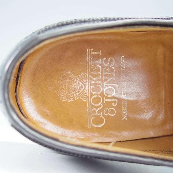極上★クロケット&ジョーンズ 8E【定価￥94,600-★ダイナイトソール仕様/PEMBROKE】325ラスト/フルブローグ/黒/Crockett&Jones★i213