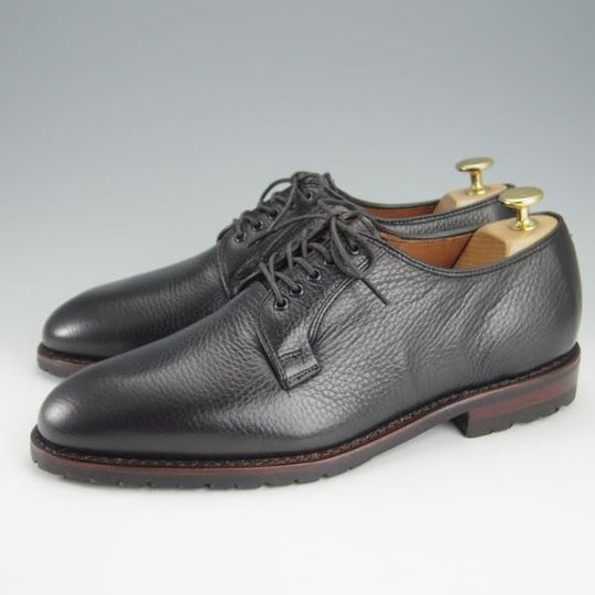 未使用★(米)アレンエドモンズ 8E【貴重★ブルックスブラザーズ別注/プレーントゥ】グレインレザー/黒/メンズ/ALLEN EDMONDS★i214