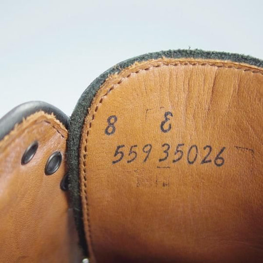 未使用★(米)アレンエドモンズ 8E【貴重★ブルックスブラザーズ別注/プレーントゥ】グレインレザー/黒/メンズ/ALLEN EDMONDS★i214