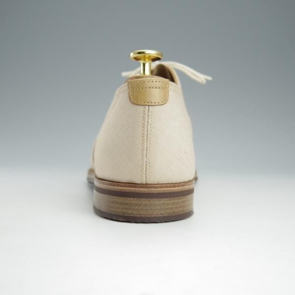 未使用★ジョンロブ 9E【貴重★キャンバス/MEDBOURNE】1105ラスト/プレーントゥ/薄茶/メンズ/JOHN LOBB★i217