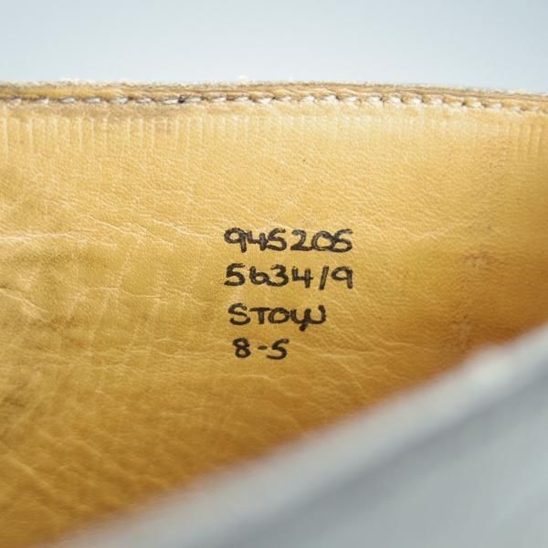 極上★トリッカーズ SIZE 8【定価￥104,500-★ダイナイトソール/STOW】ストウ/5634/カントリーブーツ/ボックスカーフ/黒/Tricker's★i224