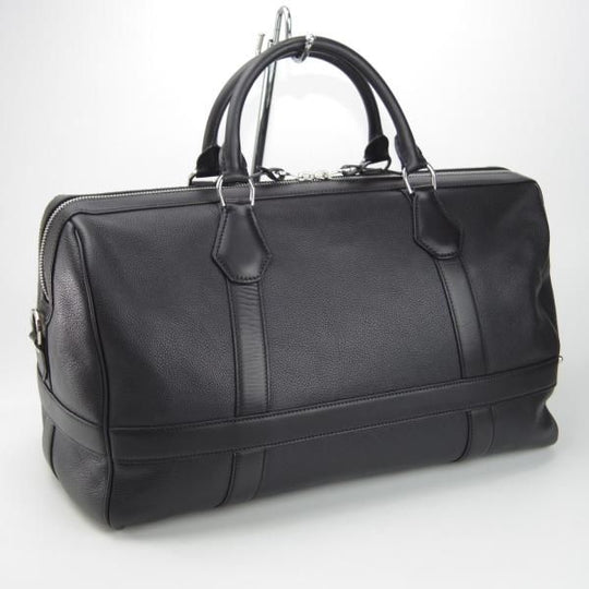 美品★ダンヒル/dunhill【スペイン製★レザー/ボストンバッグ/黒】メンズ/ビジネス/バッグ/革/鞄★N5813