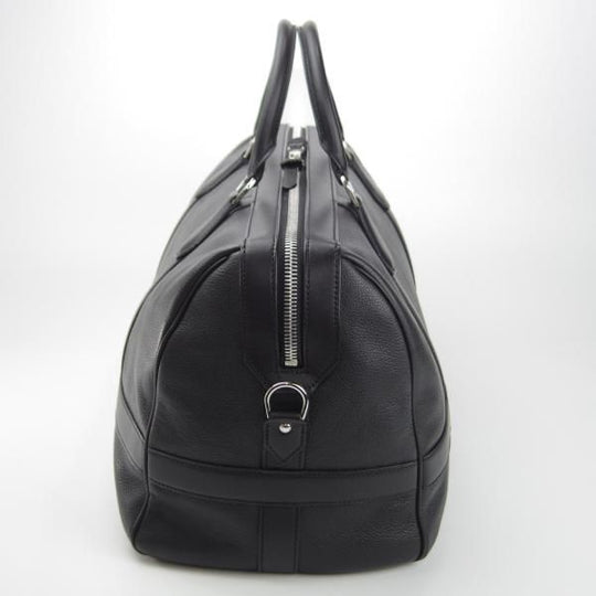 美品★ダンヒル/dunhill【スペイン製★レザー/ボストンバッグ/黒】メンズ/ビジネス/バッグ/革/鞄★N5813