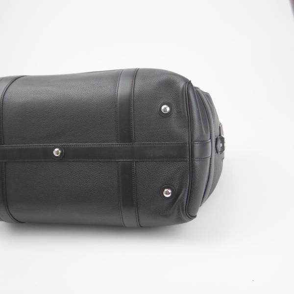 美品★ダンヒル/dunhill【スペイン製★レザー/ボストンバッグ/黒】メンズ/ビジネス/バッグ/革/鞄★N5813
