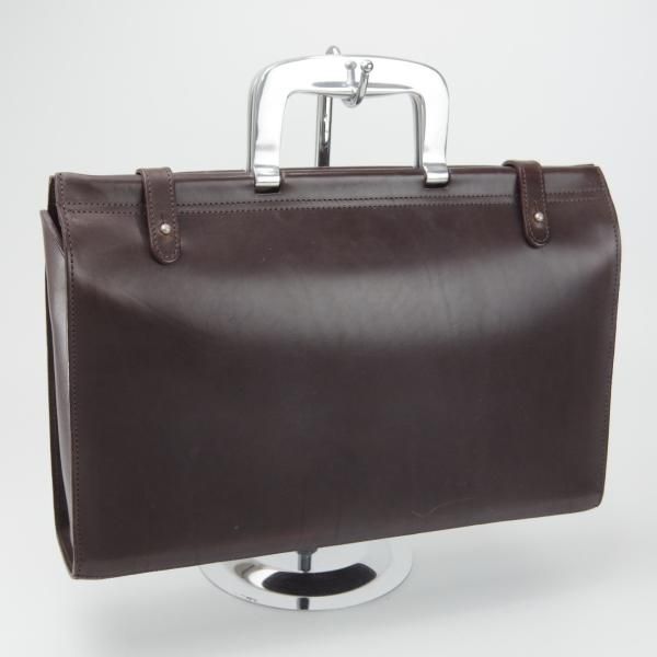 極上★(英)ビルアンバーグ/Bill Amberg【時価30万円程度★ロケットバッグ/Rocket Bag】ブリーフケース/メンズ/ビジネス/バッグ/濃茶★N5818