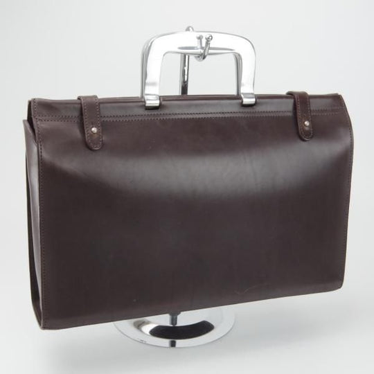極上★(英)ビルアンバーグ/Bill Amberg【時価30万円程度★ロケットバッグ/Rocket Bag】ブリーフケース/メンズ/ビジネス/バッグ/濃茶★N5818