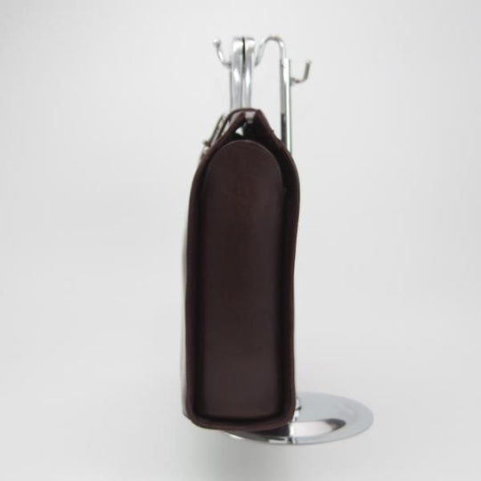 極上★(英)ビルアンバーグ/Bill Amberg【時価30万円程度★ロケットバッグ/Rocket Bag】ブリーフケース/メンズ/ビジネス/バッグ/濃茶★N5818