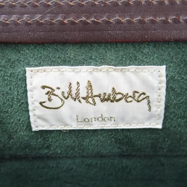 極上★(英)ビルアンバーグ/Bill Amberg【時価30万円程度★ロケットバッグ/Rocket Bag】ブリーフケース/メンズ/ビジネス/バッグ/濃茶★N5818